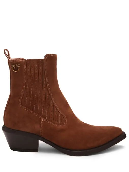 Ботильоны замшевые PINKO