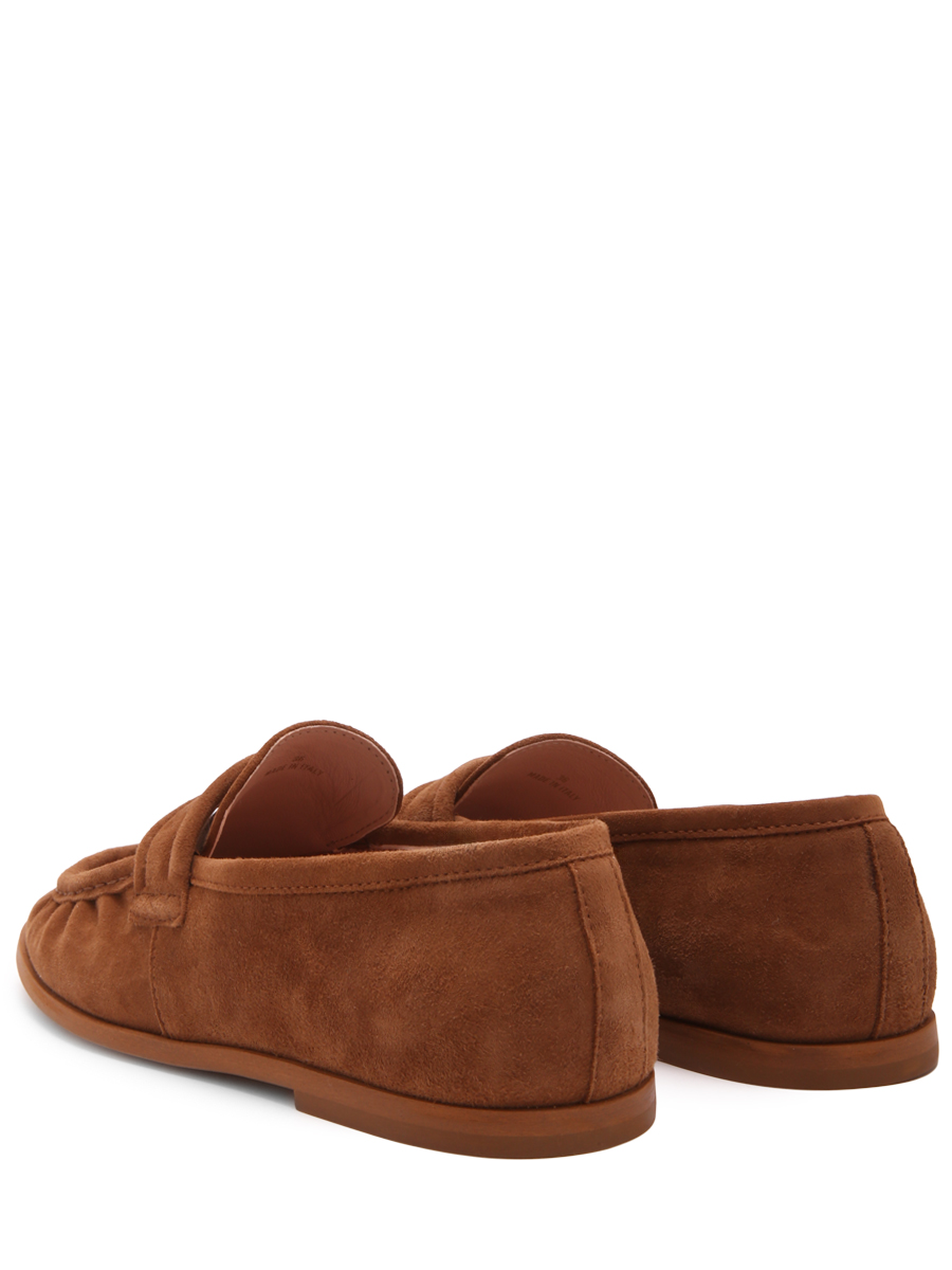 Мокасины замшевые