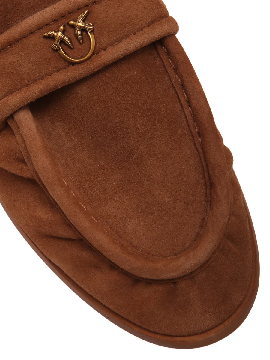 Мокасины замшевые