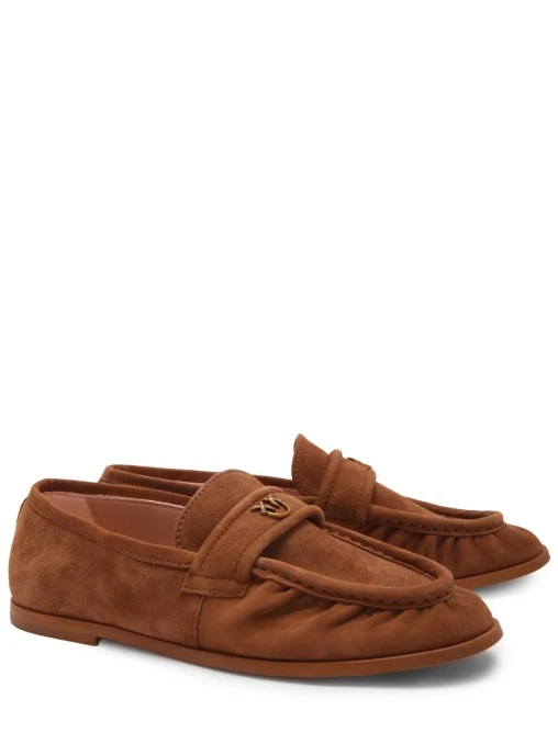 Мокасины замшевые PINKO