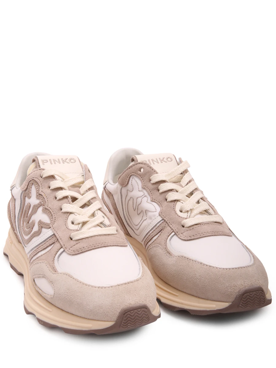 Кроссовки замшевые