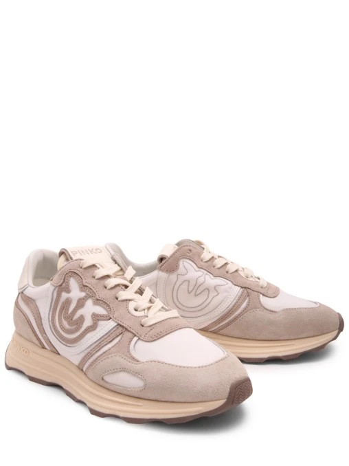 Кроссовки замшевые PINKO