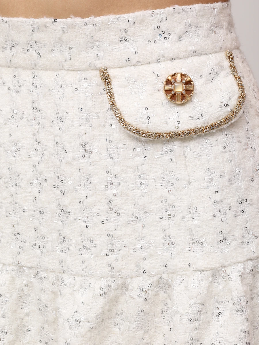 Юбка Nicole твидовая