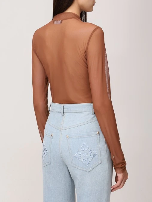 Боди Vendоme из сетки WHITE LILY