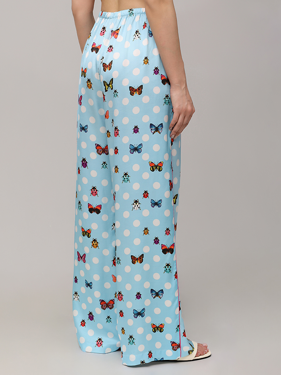 Костюм из шелка и вискозы Лола