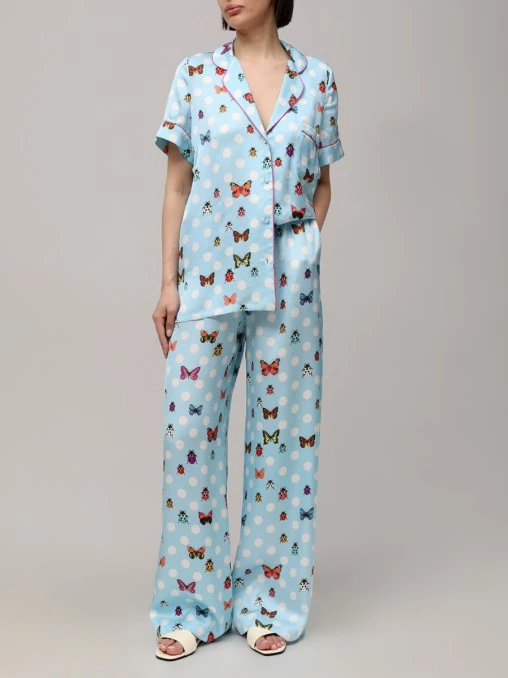 Костюм из шелка и вискозы Лола YUKKA