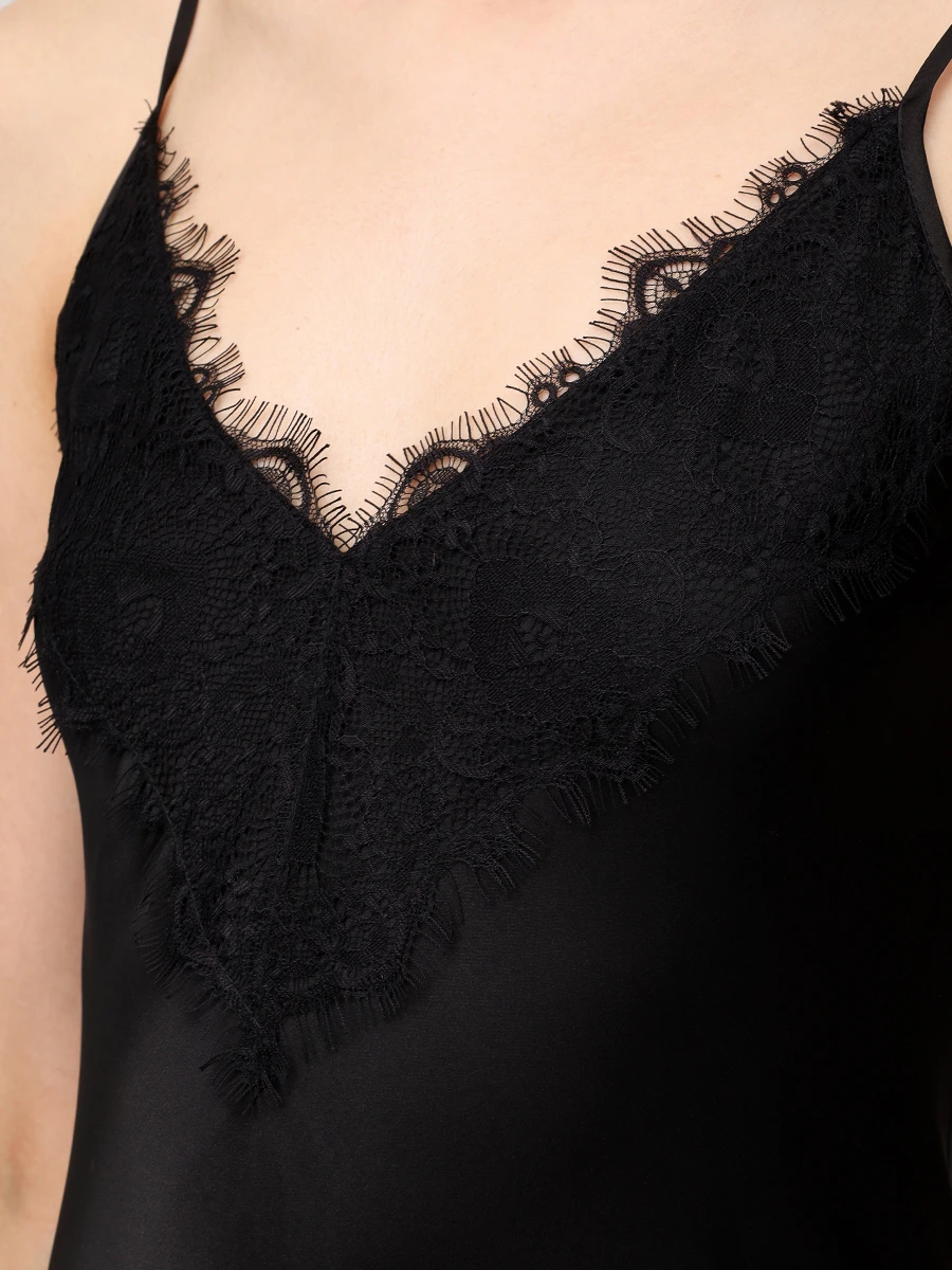 Платье из шелка и вискозы Белла