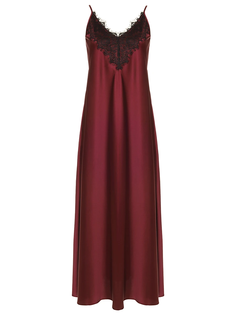 Платье из шелка и вискозы Белла