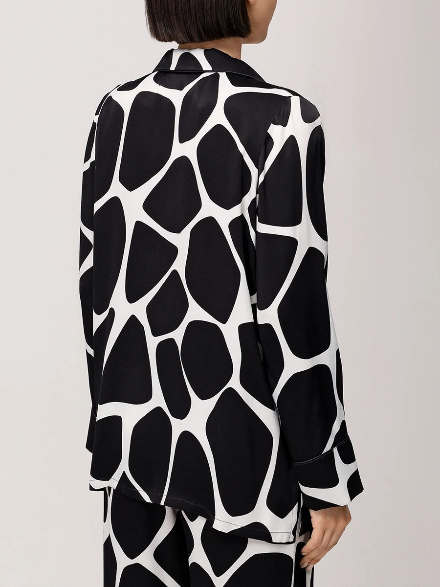 Костюм из шелка и вискозы Агата