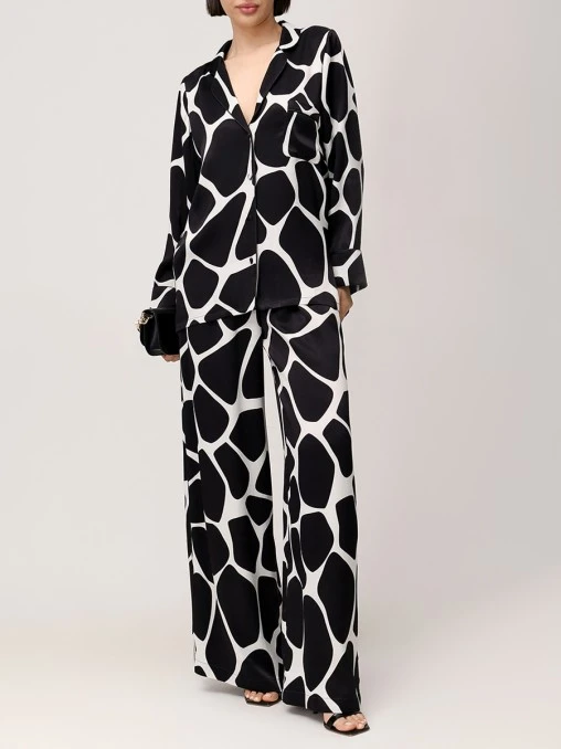 Костюм из шелка и вискозы Агата YUKKA