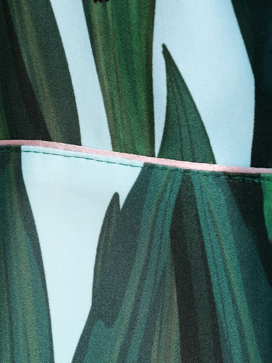 Костюм из шелка и вискозы Ангелина