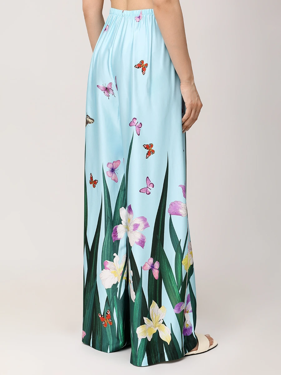 Костюм из шелка и вискозы Ангелина