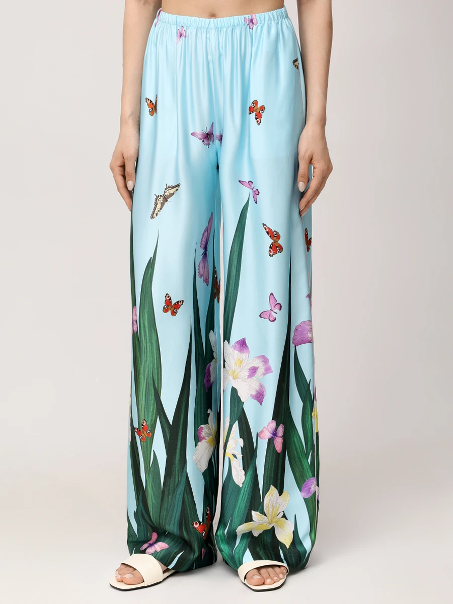 Костюм из шелка и вискозы Ангелина