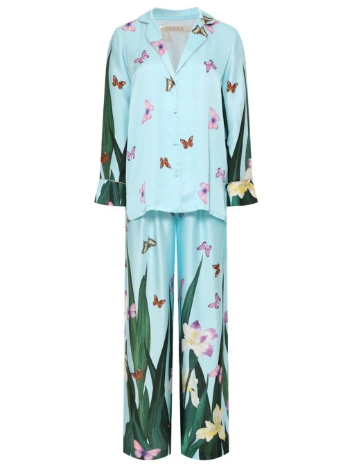 Костюм из шелка и вискозы Ангелина YUKKA