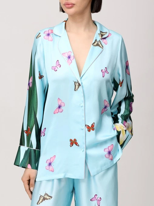 Костюм из шелка и вискозы Ангелина YUKKA