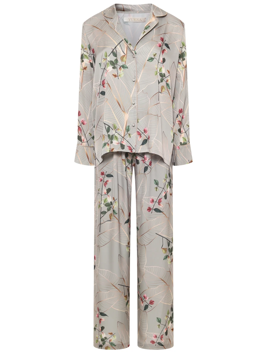 Костюм из шелка и вискозы Клара