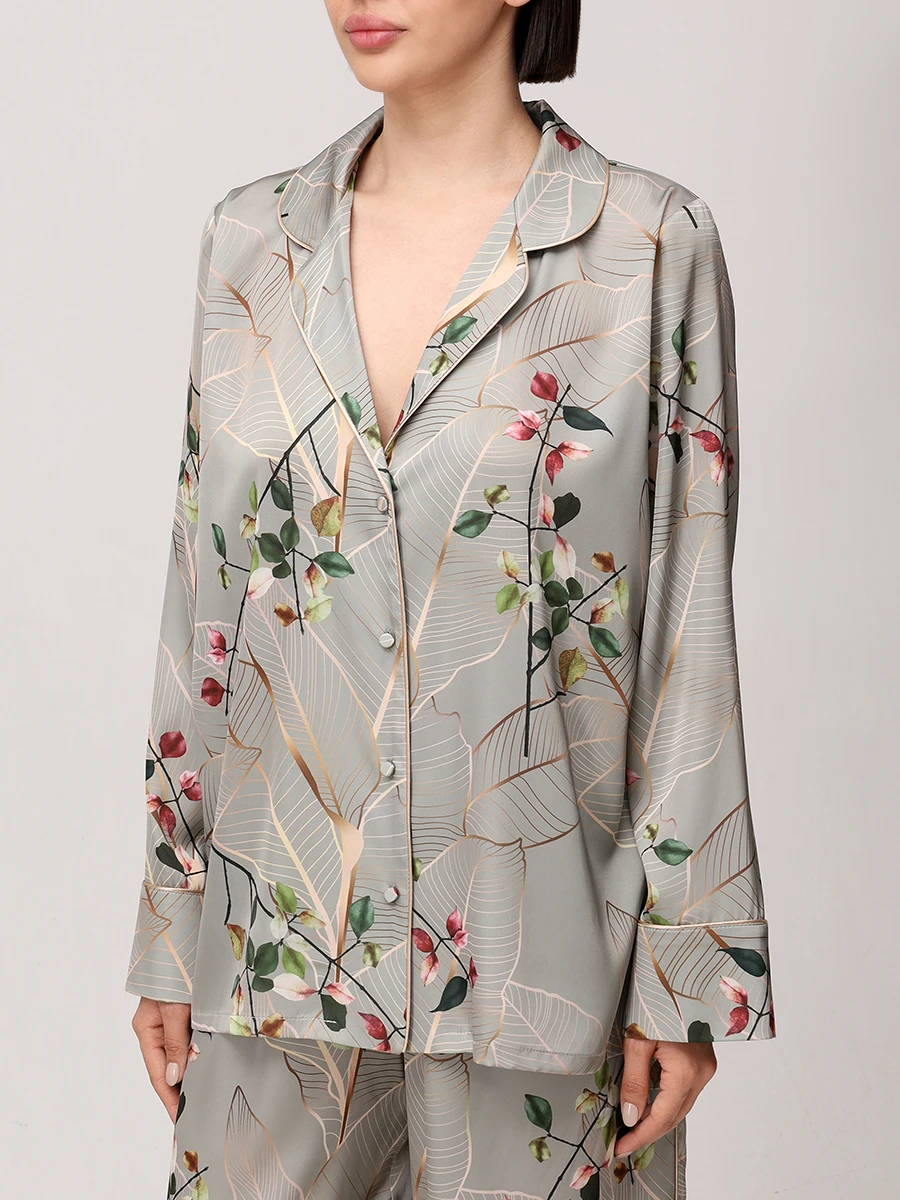 Костюм из шелка и вискозы Клара