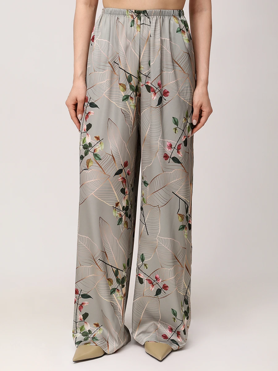 Костюм из шелка и вискозы Клара