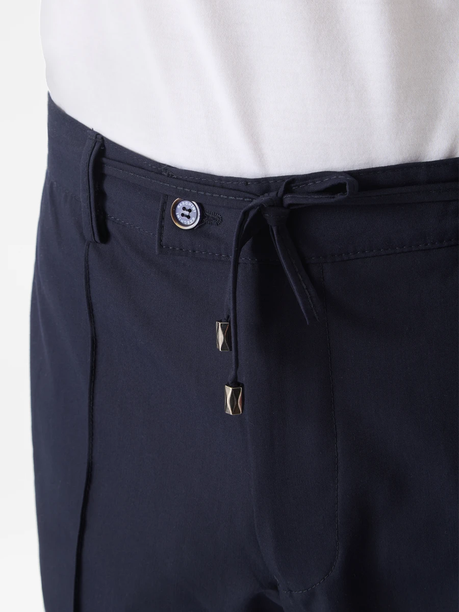 Брюки однотонные