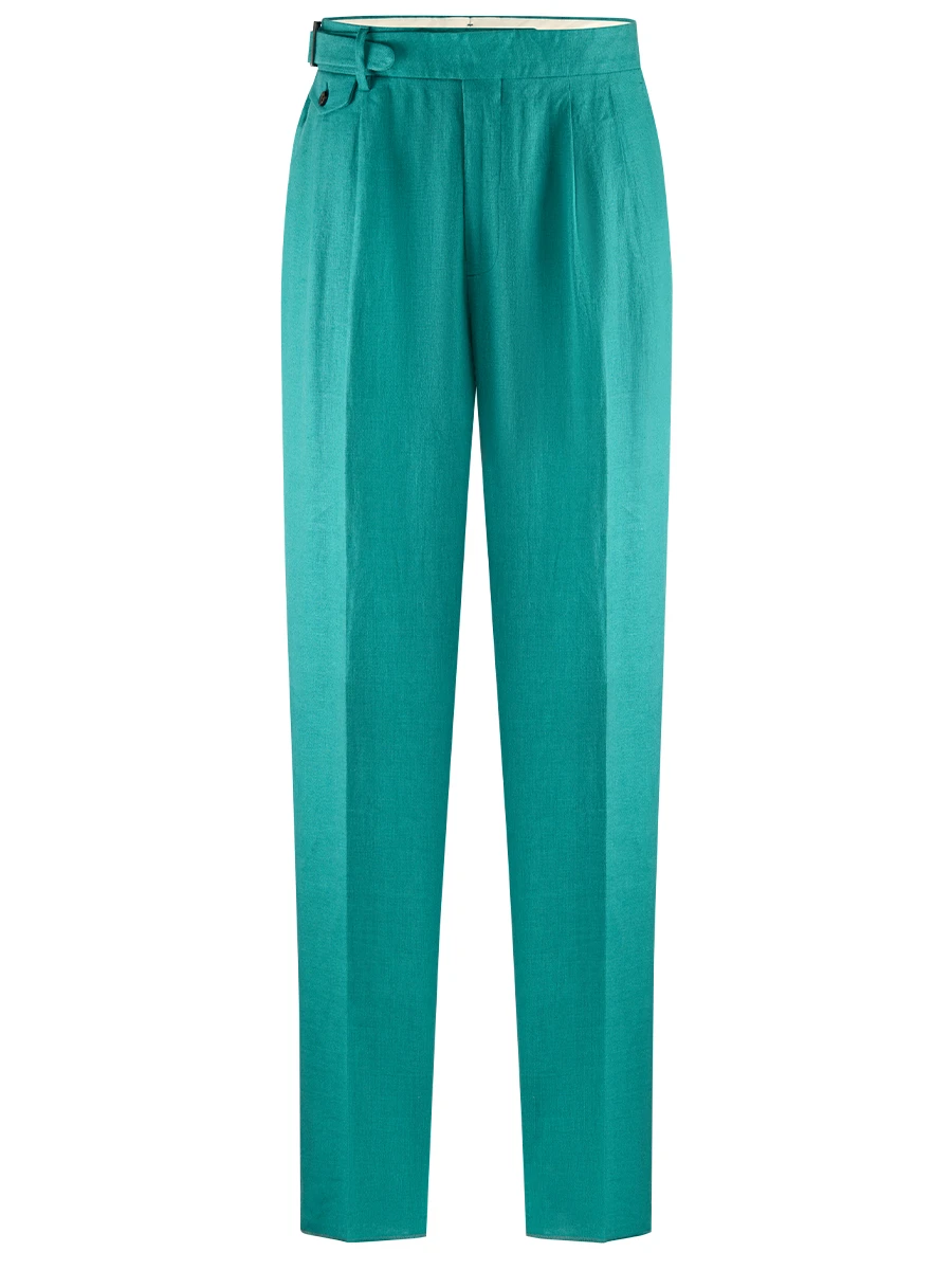 Брюки льняные