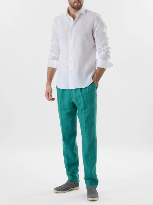 Брюки льняные RASCHINI