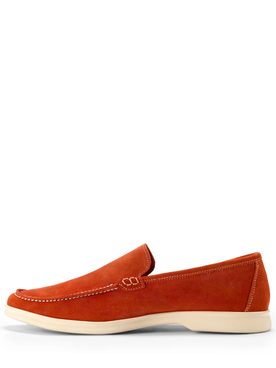 Лоферы замшевые