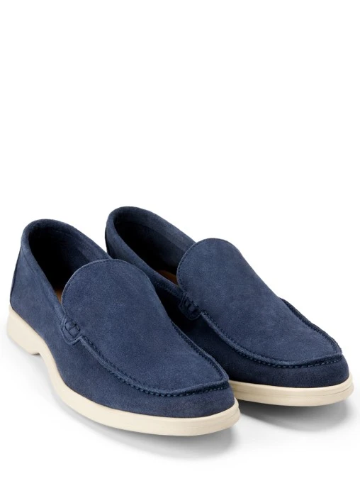 Лоферы замшевые RASCHINI