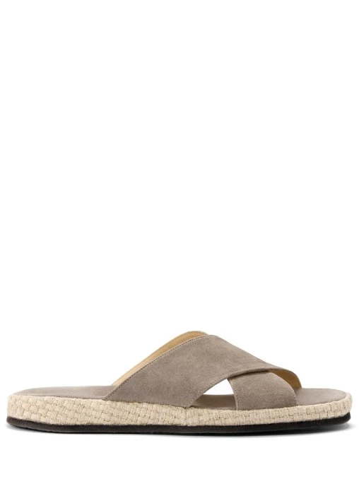 Шлепанцы замшевые RASCHINI