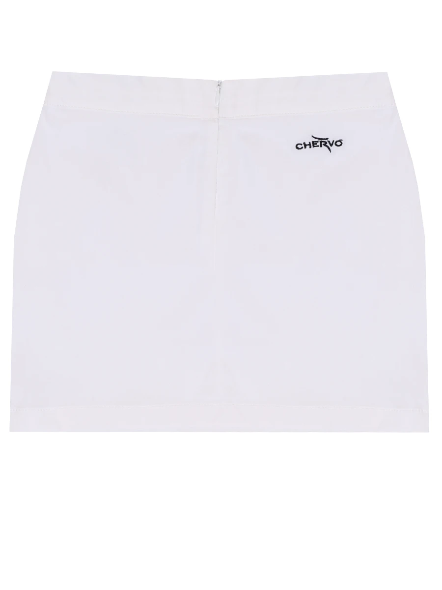 Юбка однотонная