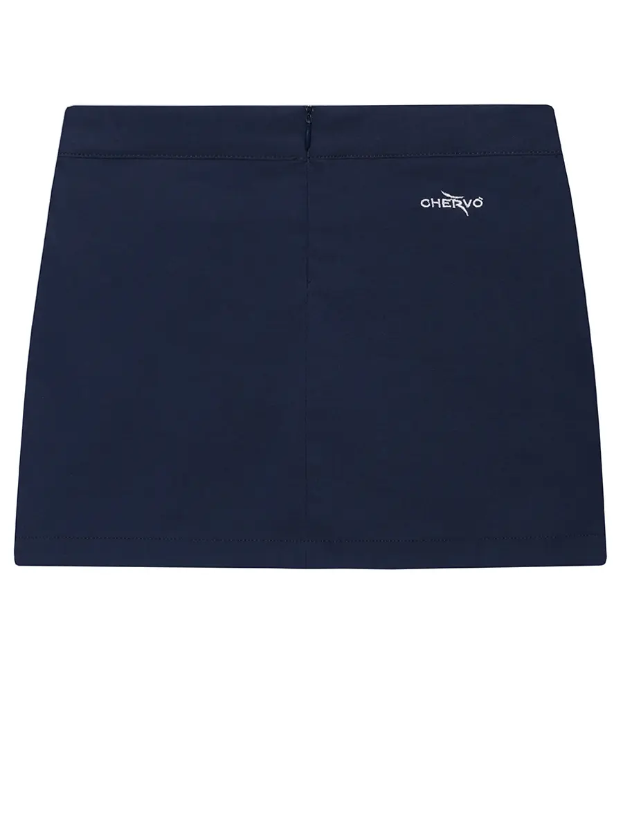 Юбка однотонная