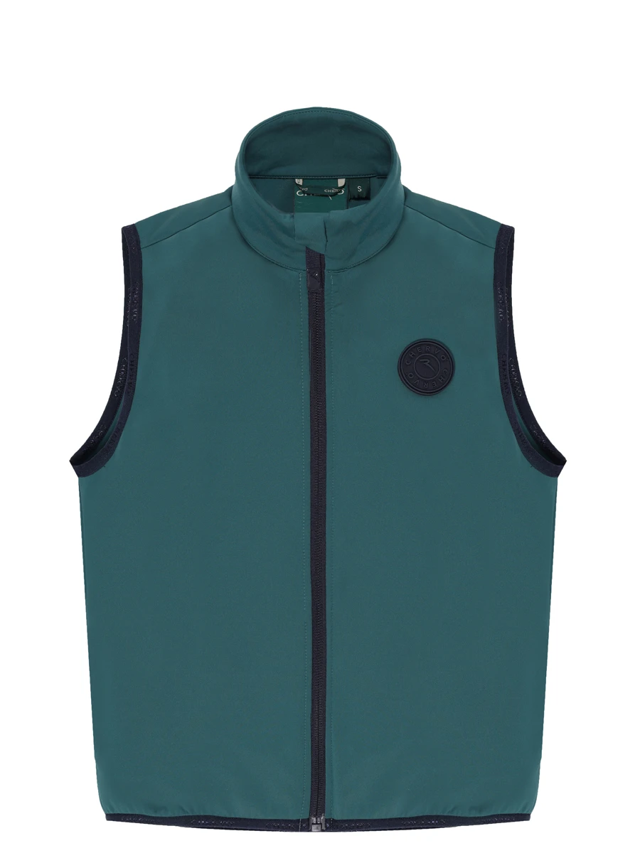 Жилет однотонный