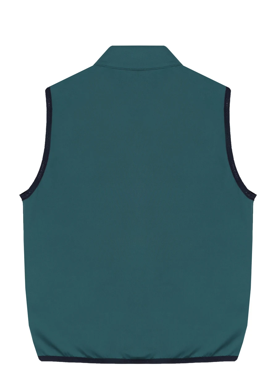 Жилет однотонный