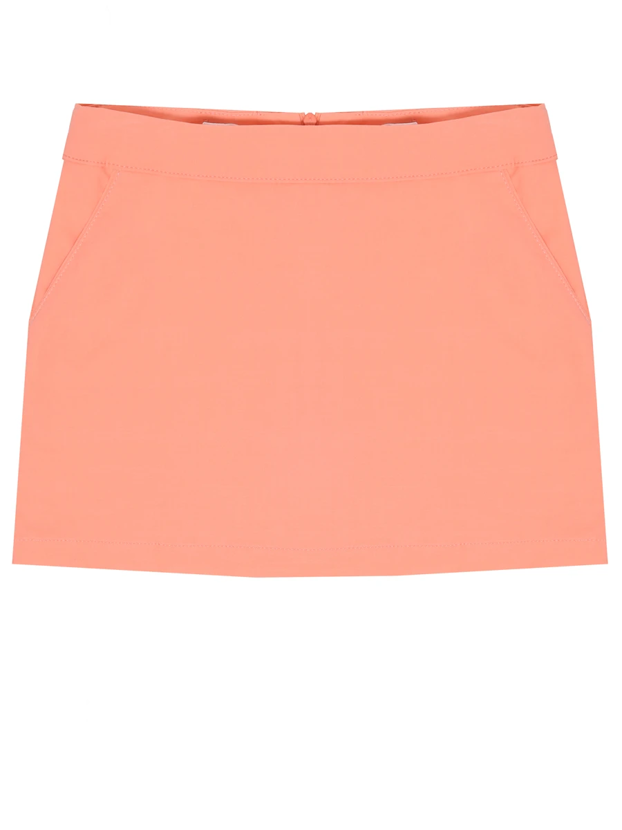 Юбка однотонная