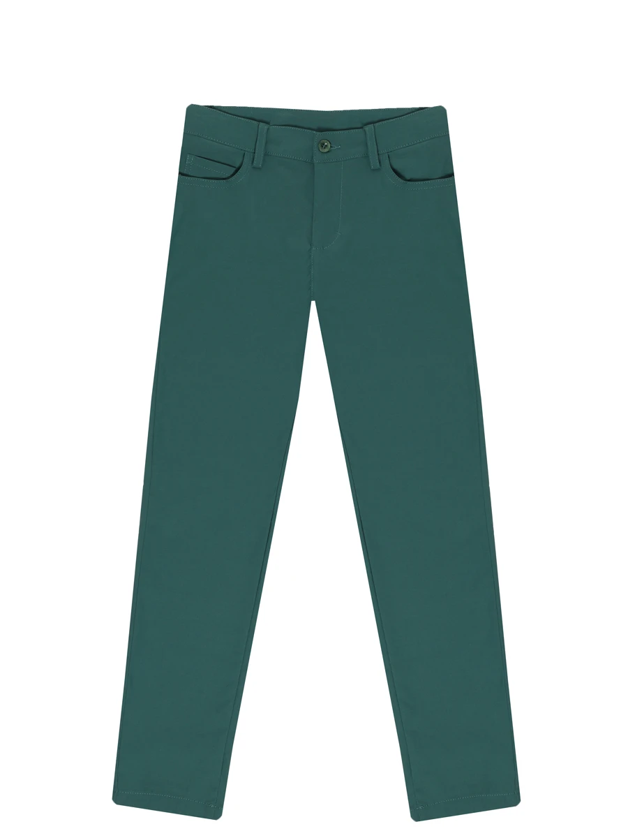 Брюки однотонные