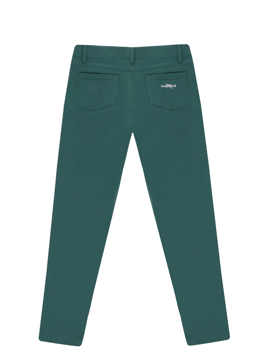 Брюки однотонные