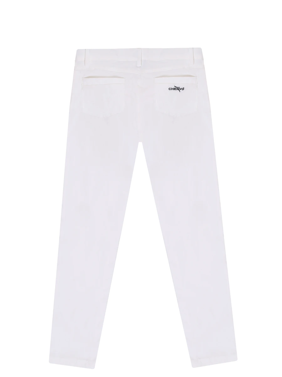 Брюки однотонные