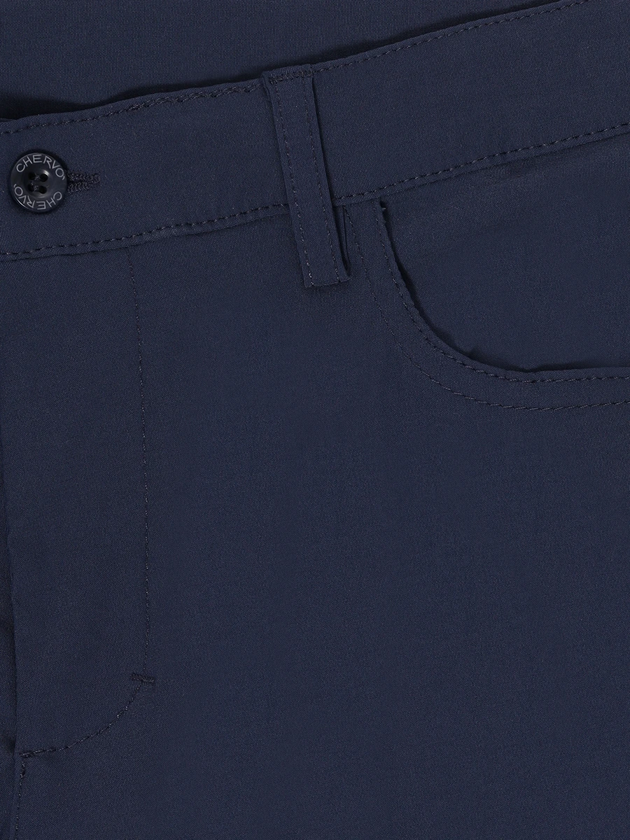 Брюки однотонные