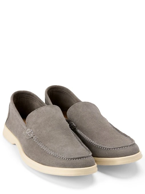 Лоферы замшевые RASCHINI