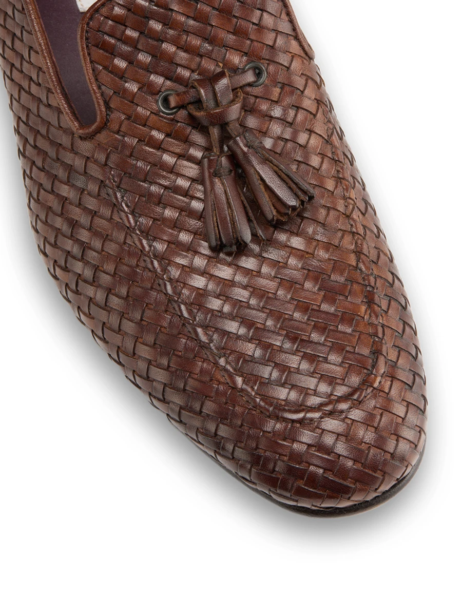 Лоферы кожаные