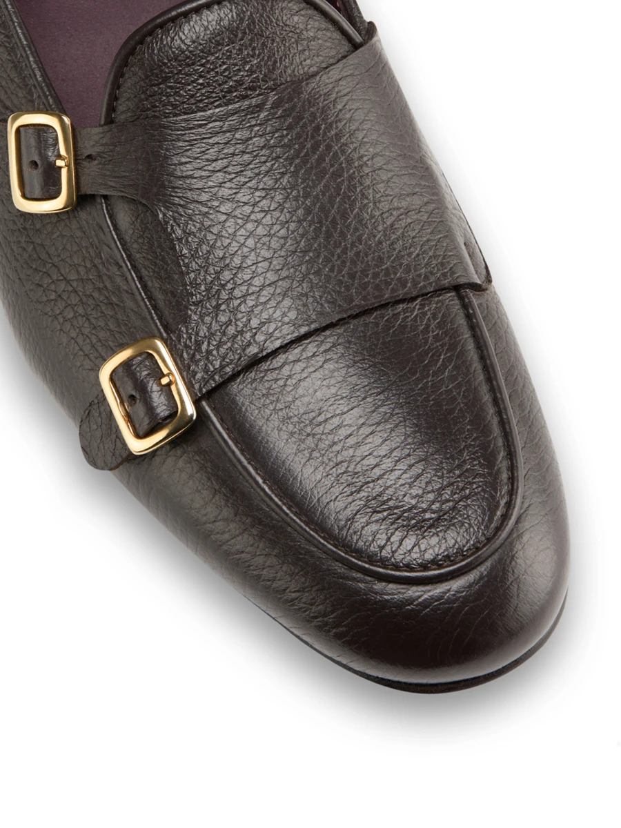 Лоферы кожаные