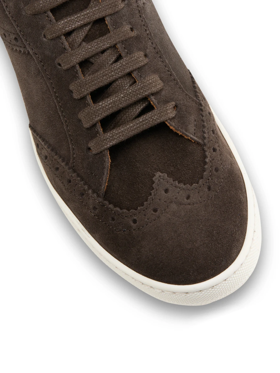 Кеды замшевые