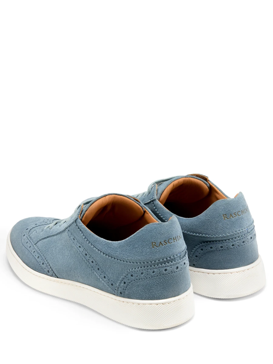 Кеды замшевые