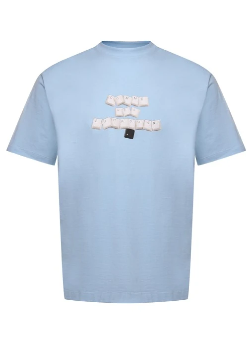 Футболка хлопковая COMME DES FUCKDOWN