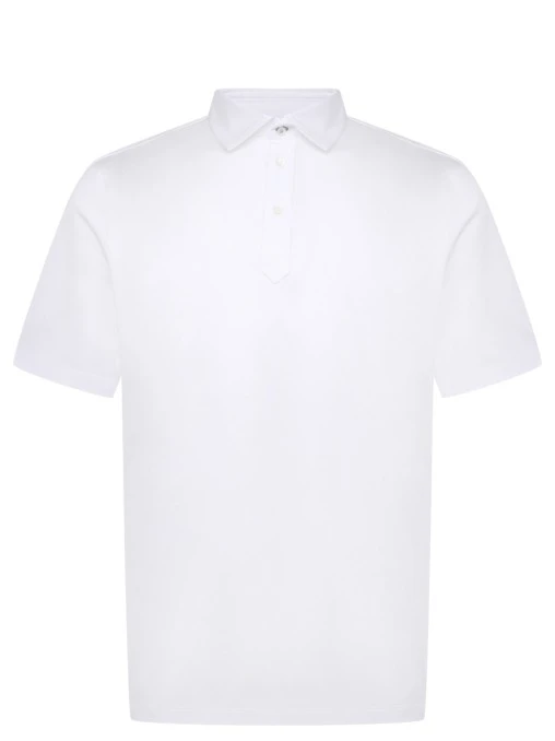 Поло хлопковое BRUNELLO CUCINELLI