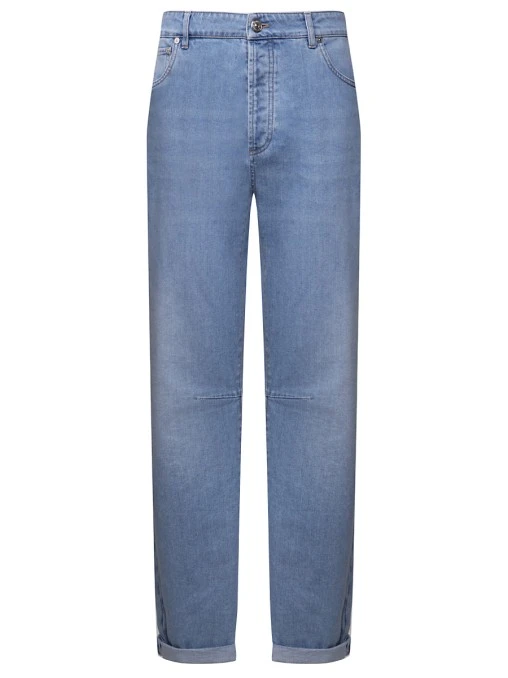 Джинсы хлопковые BRUNELLO CUCINELLI