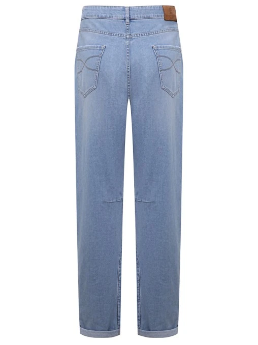 Джинсы хлопковые BRUNELLO CUCINELLI