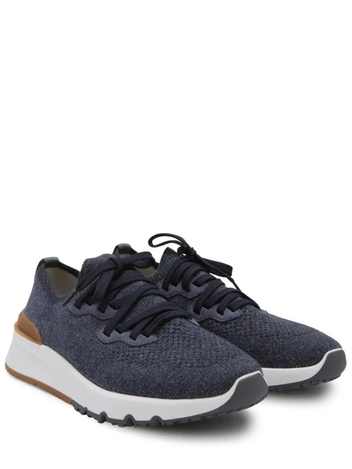 Кроссовки текстильные BRUNELLO CUCINELLI