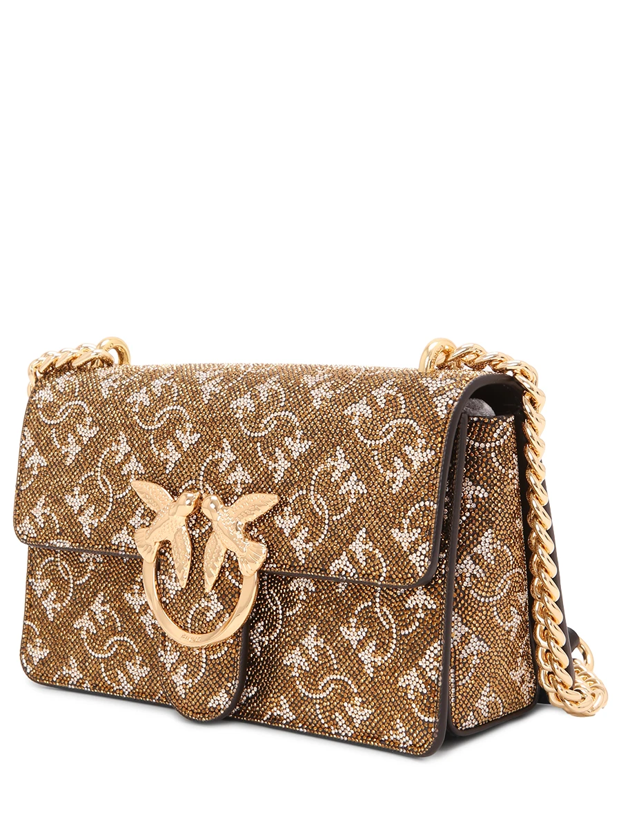 Сумка со стразами Love One Mini