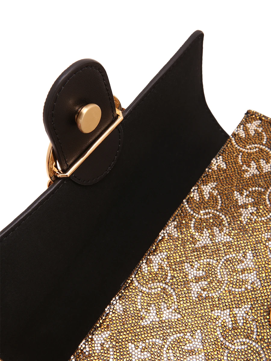 Сумка со стразами Love One Mini