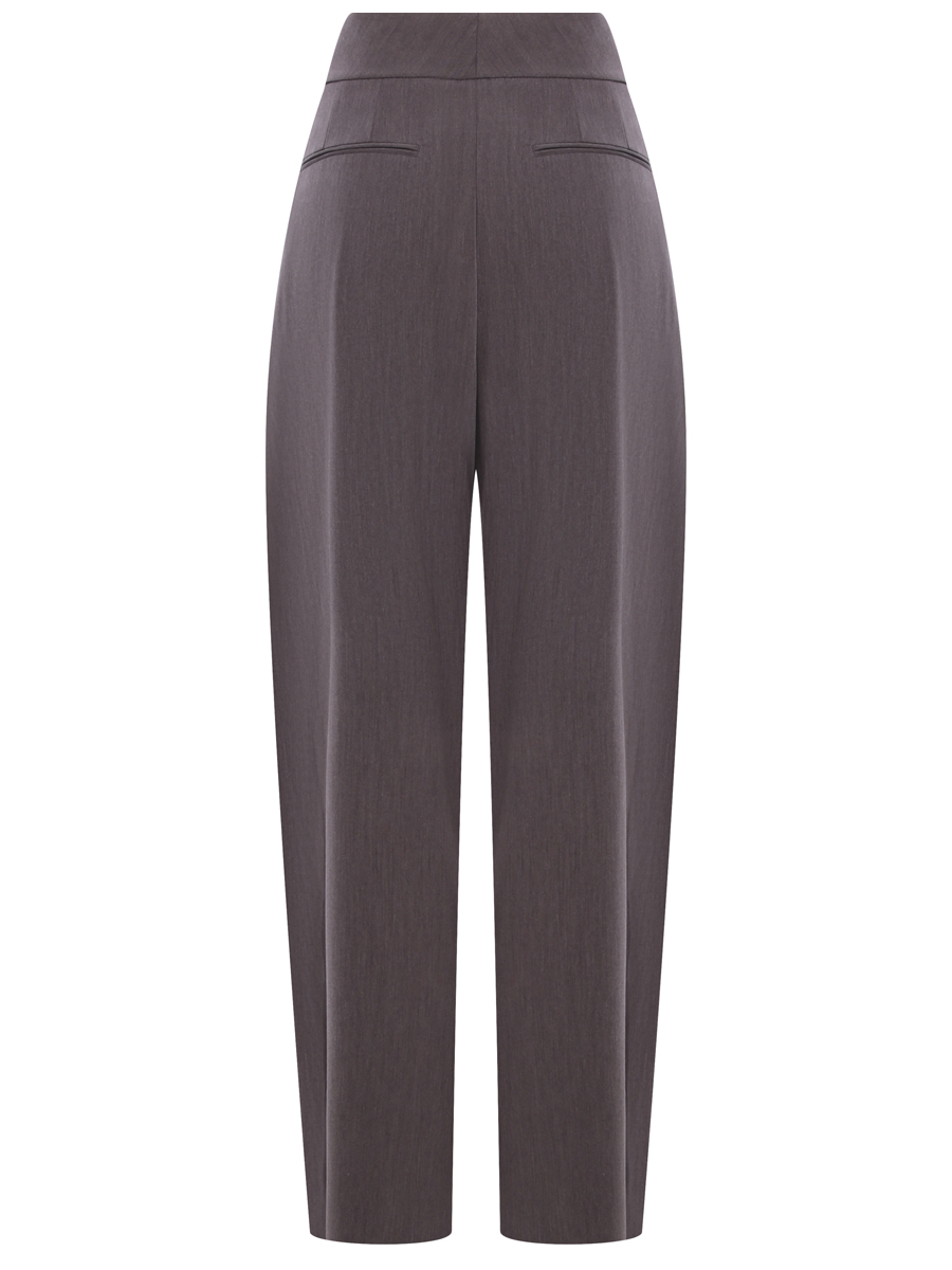 Брюки однотонные